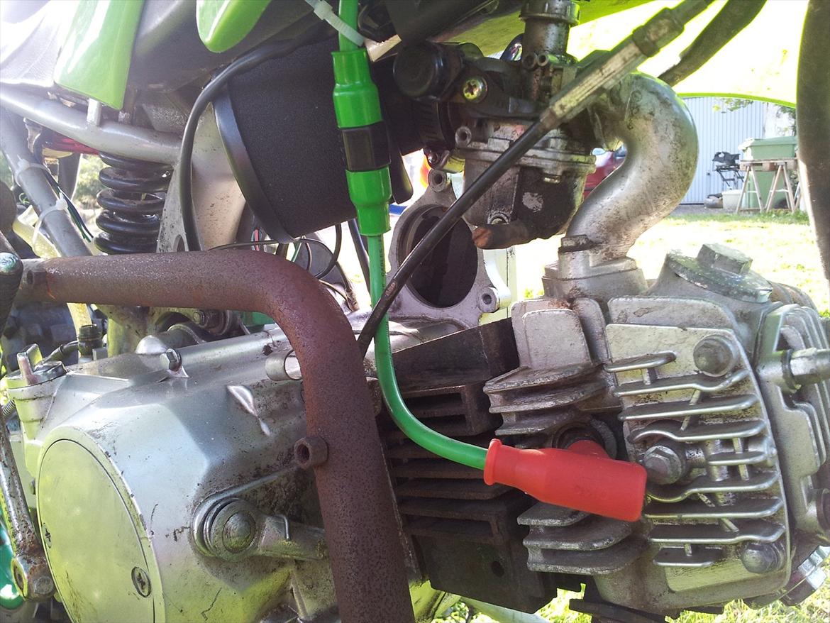 MiniBike Dirtbike/byttet med hot billede 5