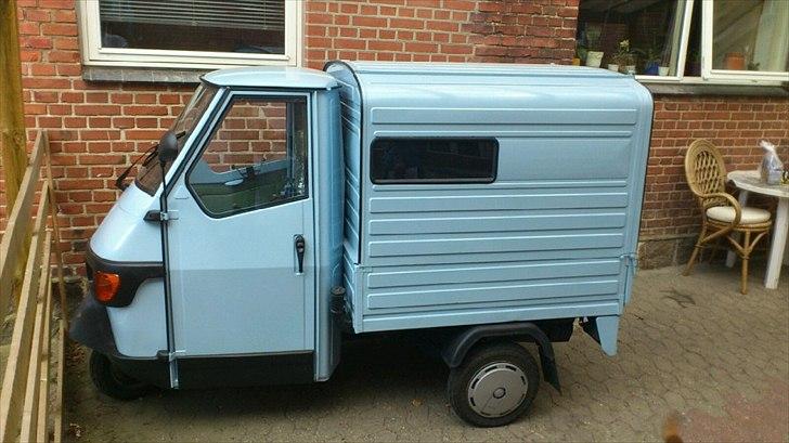 Piaggio ape-50 - det er synet da jeg fik den billede 2