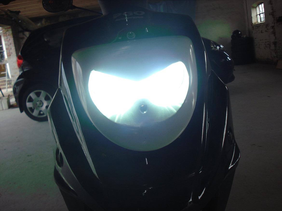 PGO Hot 50 - xenon 6000 kelvin. pæren er varm billede 7