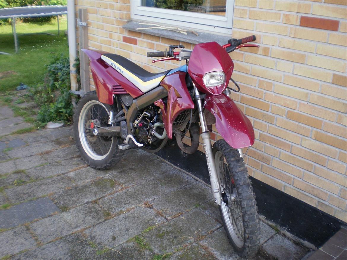 Gilera RCR/senda look SOLGT - før og med tp 70cc og malossi mhr er replica  billede 2