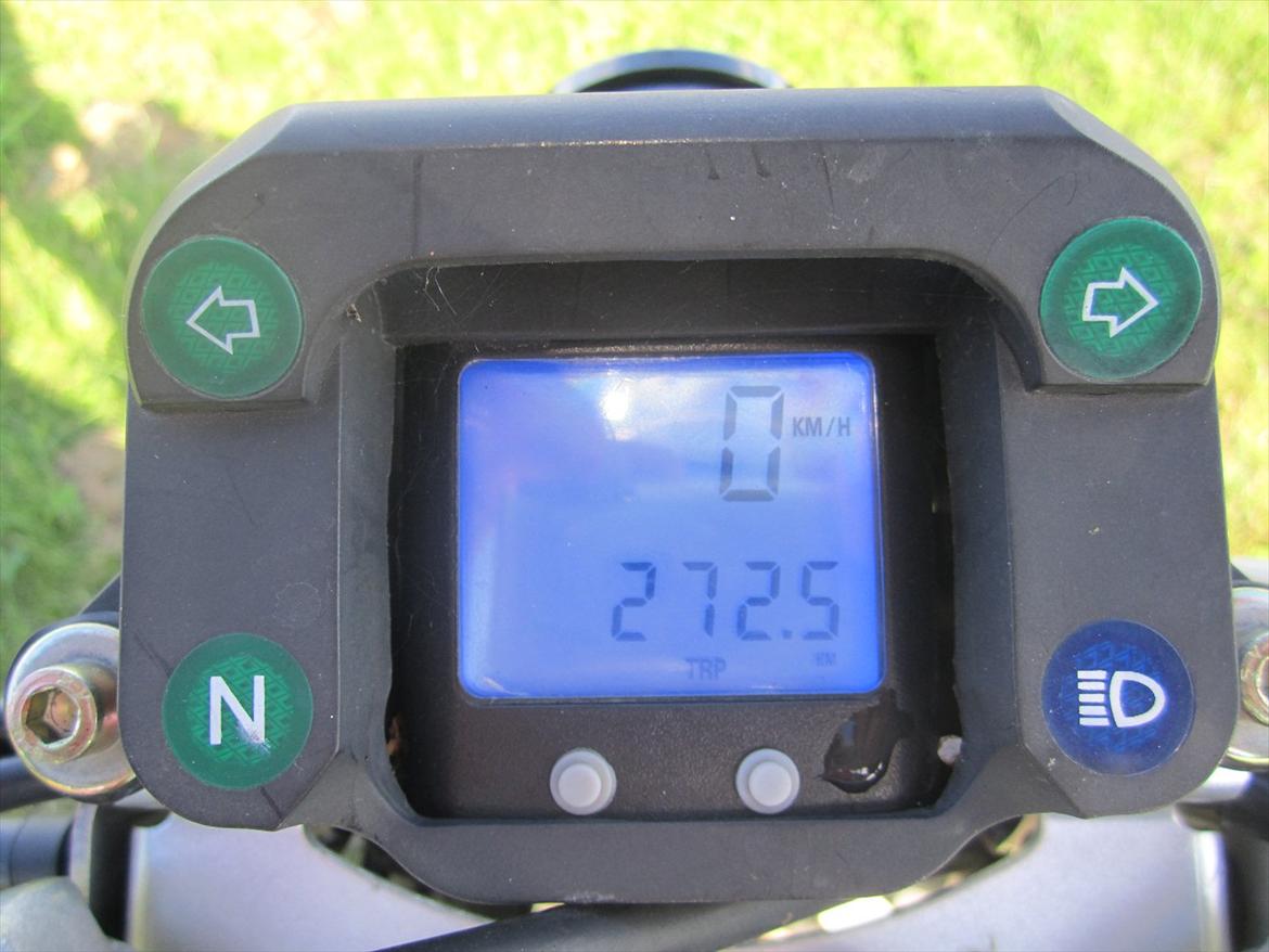 Sachs madass - ved godt der står trp men det er fordi har lige skiftet til en hel ny motor da den gamle smadrede så den har kun kørt 272 km billede 9