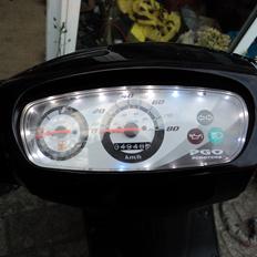 PGO hot 50 Blank sort væk