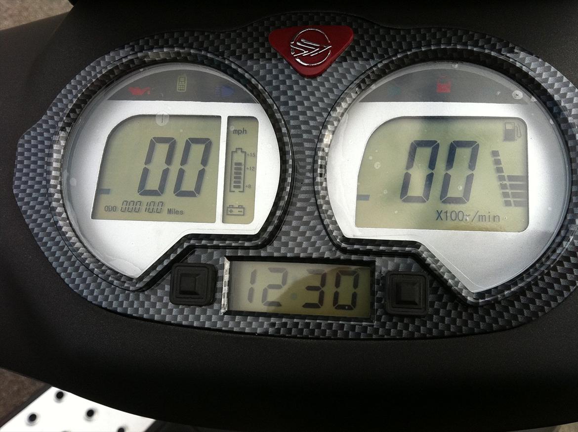 Keeway F-act 50 sport evo - Digital speedo :) billede 10