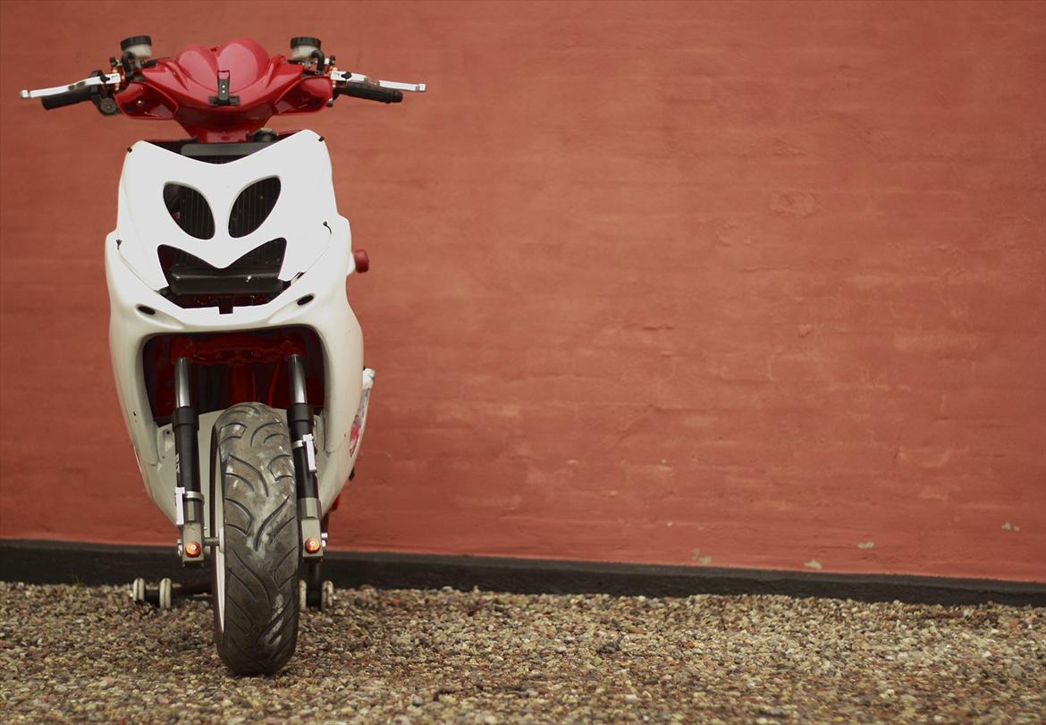 Yamaha Aerox snehvide 20,89 HK FØR billede 4