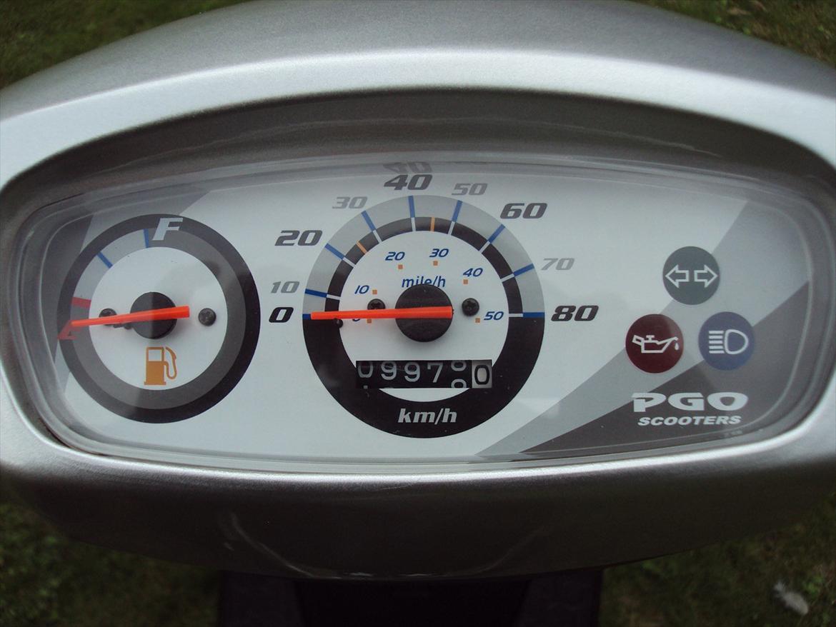 PGO Hot 50 SOLGT - Speedometer billede 7