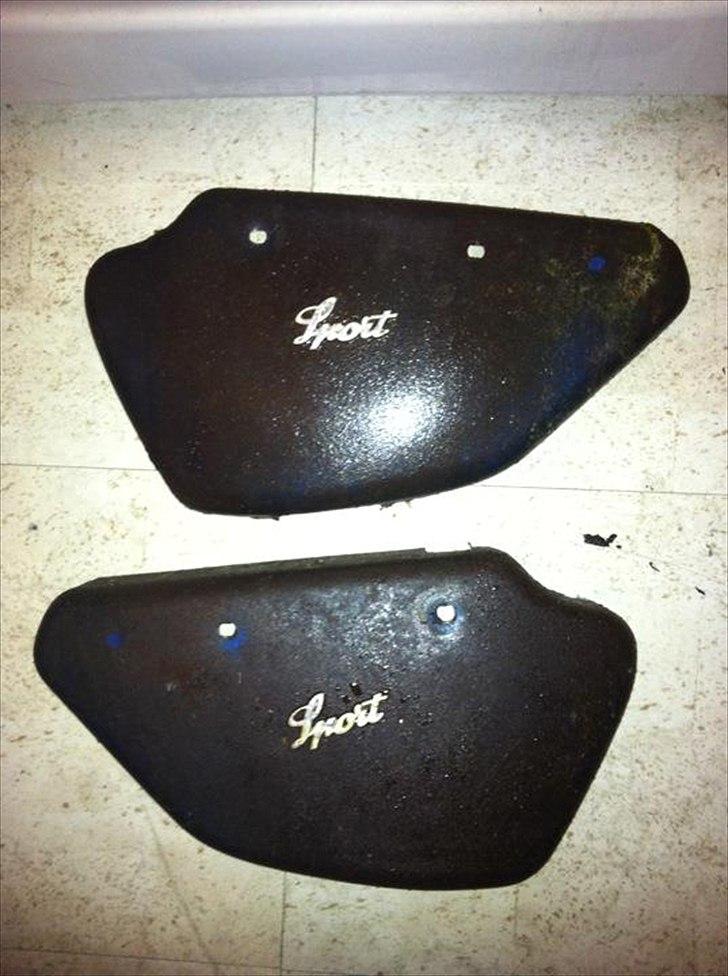 Veteraner DBS Sport - Sideskjoldene skal sandblæses og lakeres i den oprindelige blå farve. billede 11