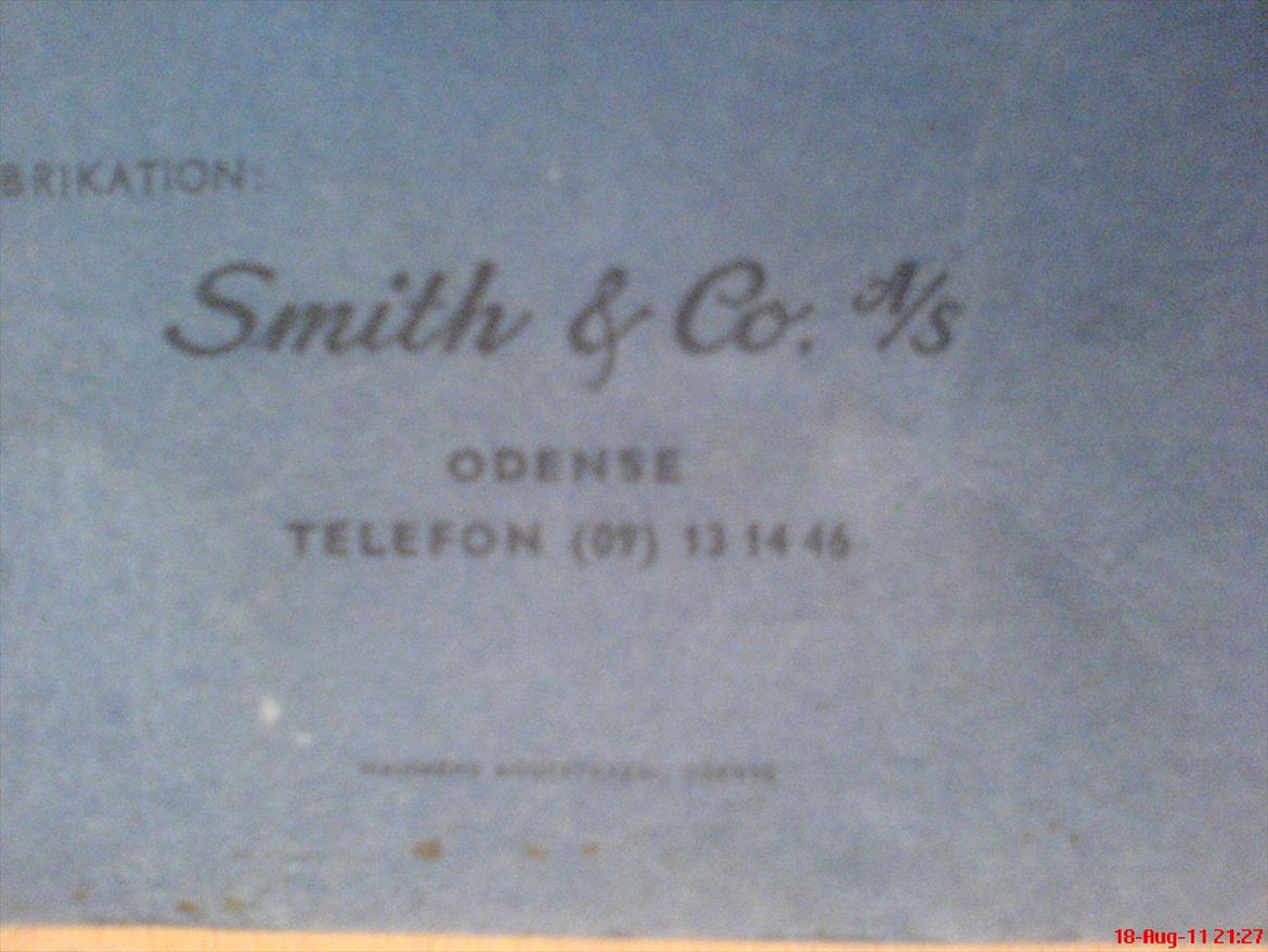 Sco remington. de luxe model. - spørgsmål besvarres på (09)131446  odense. smith&co.A/S billede 13