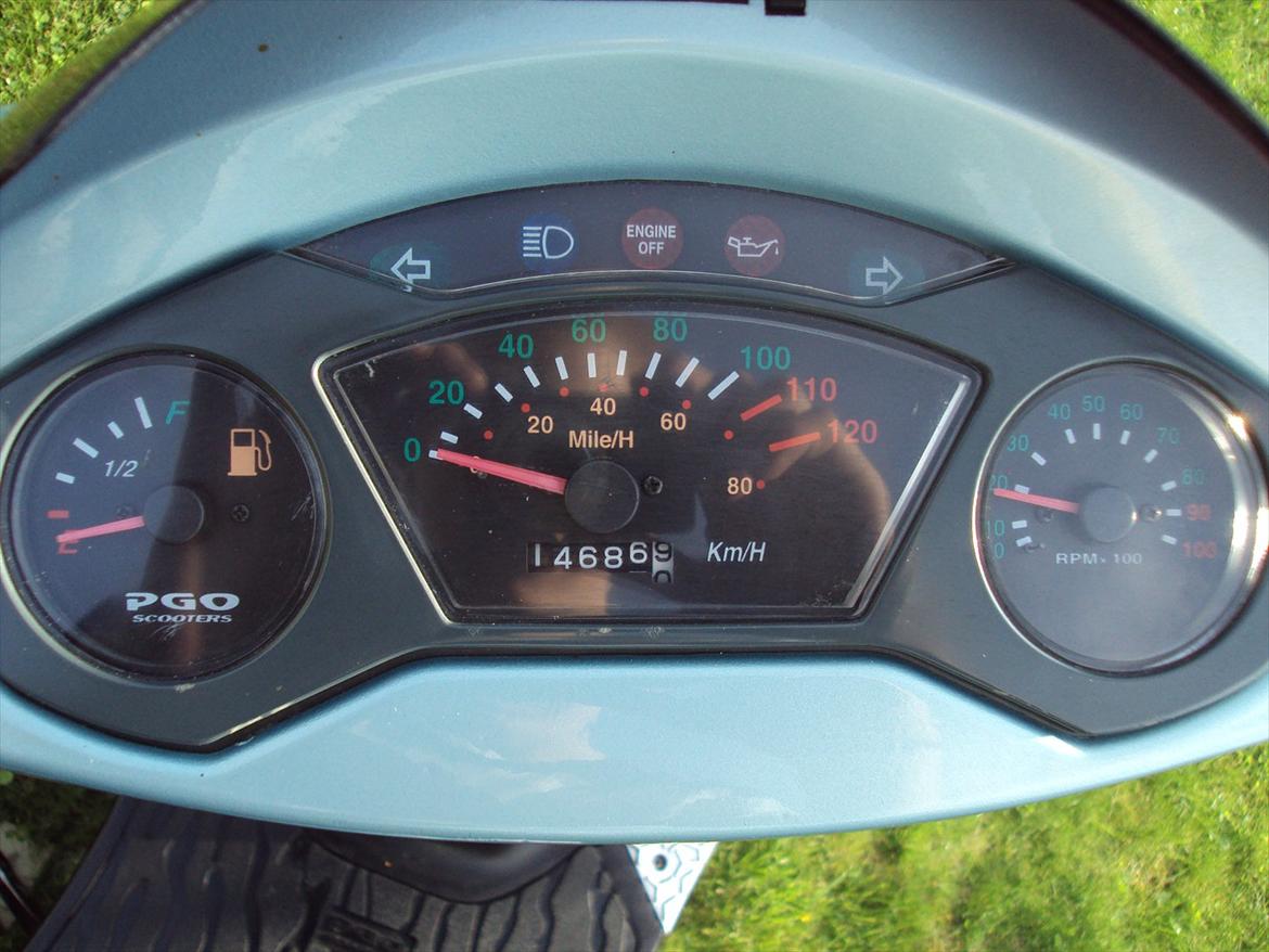 PGO Dr. Big SOLGT - Speedometer billede 8