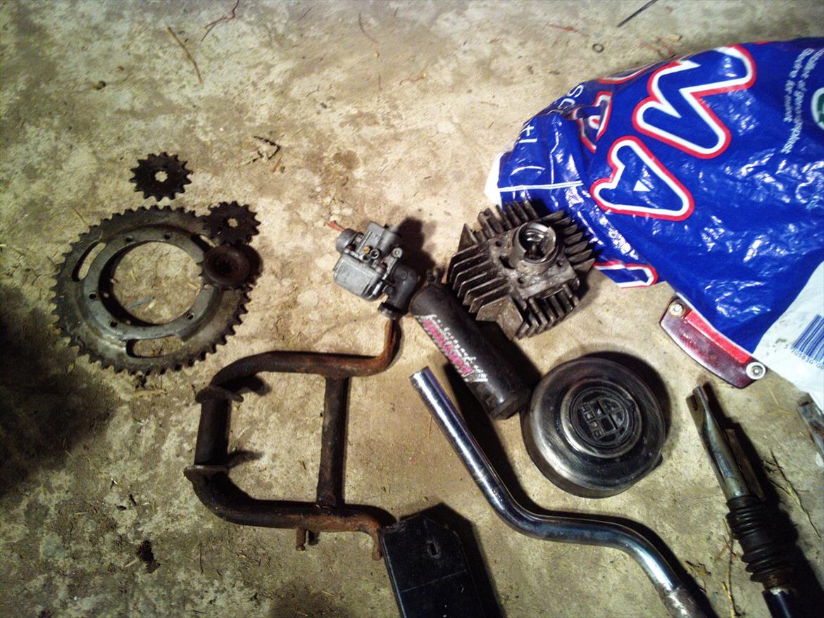 Puch maxi P stel K forgaffel KL motor billede 14