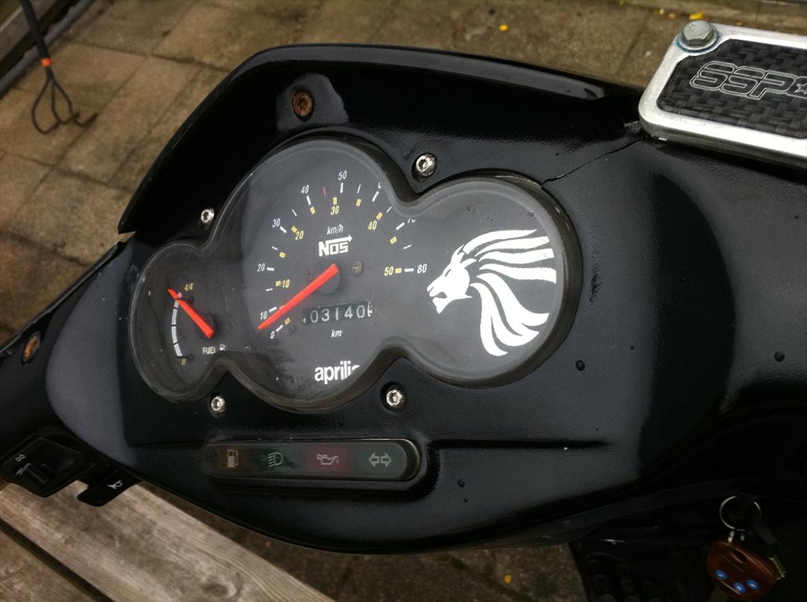 Aprilia Sonic // lækker - Custom speedometer baggrund billede 5