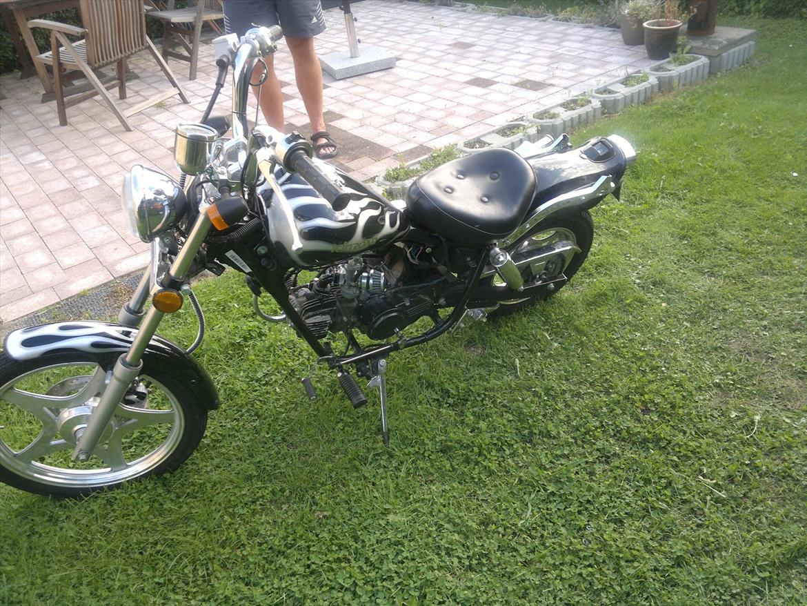 Kinroad Chopper 125cc V8 Speedsource billede 4