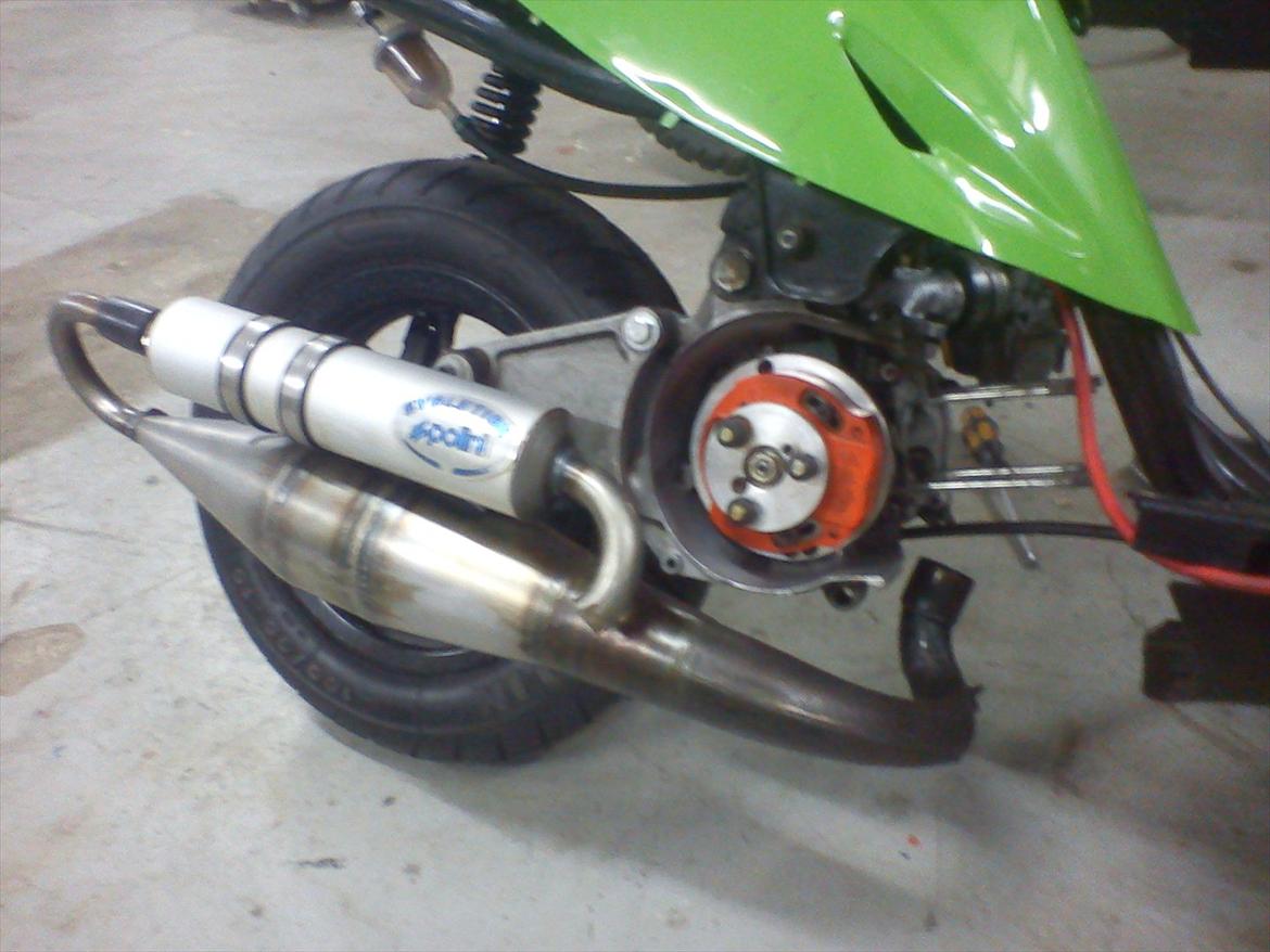 Yamaha jog solgt - så er den ved at blive AC med polini evo ac  billede 11