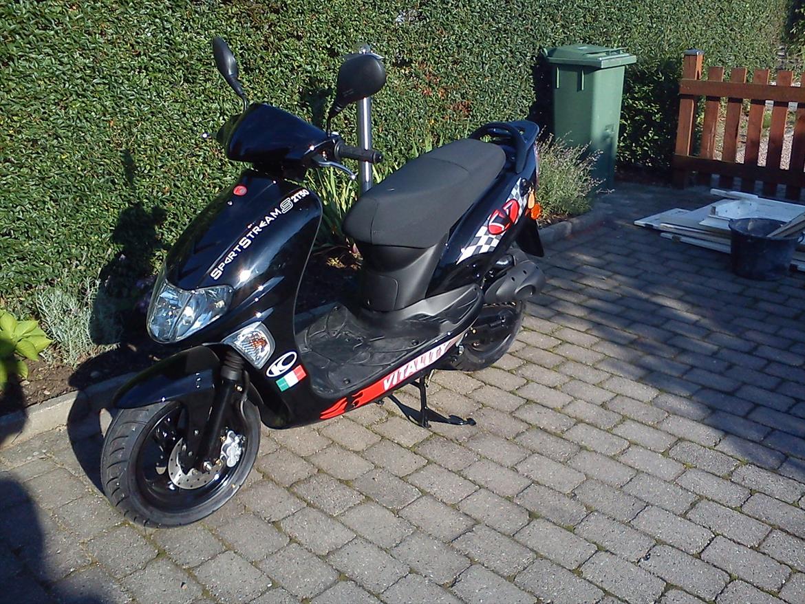 Kymco Vitality 50 2t Sportstream TOTALSKADET billede 5