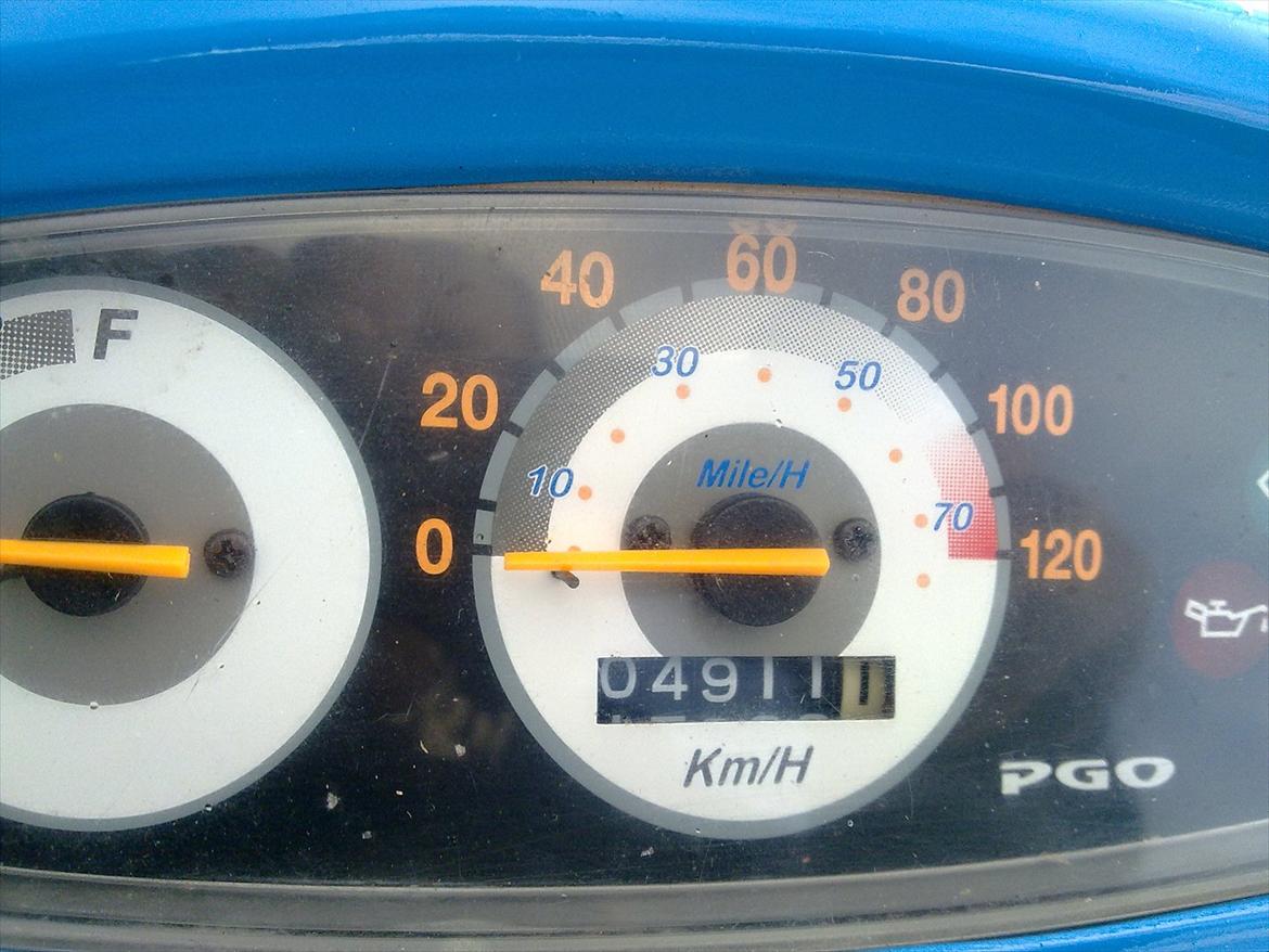 PGO hot 50 SOLGT  billede 5