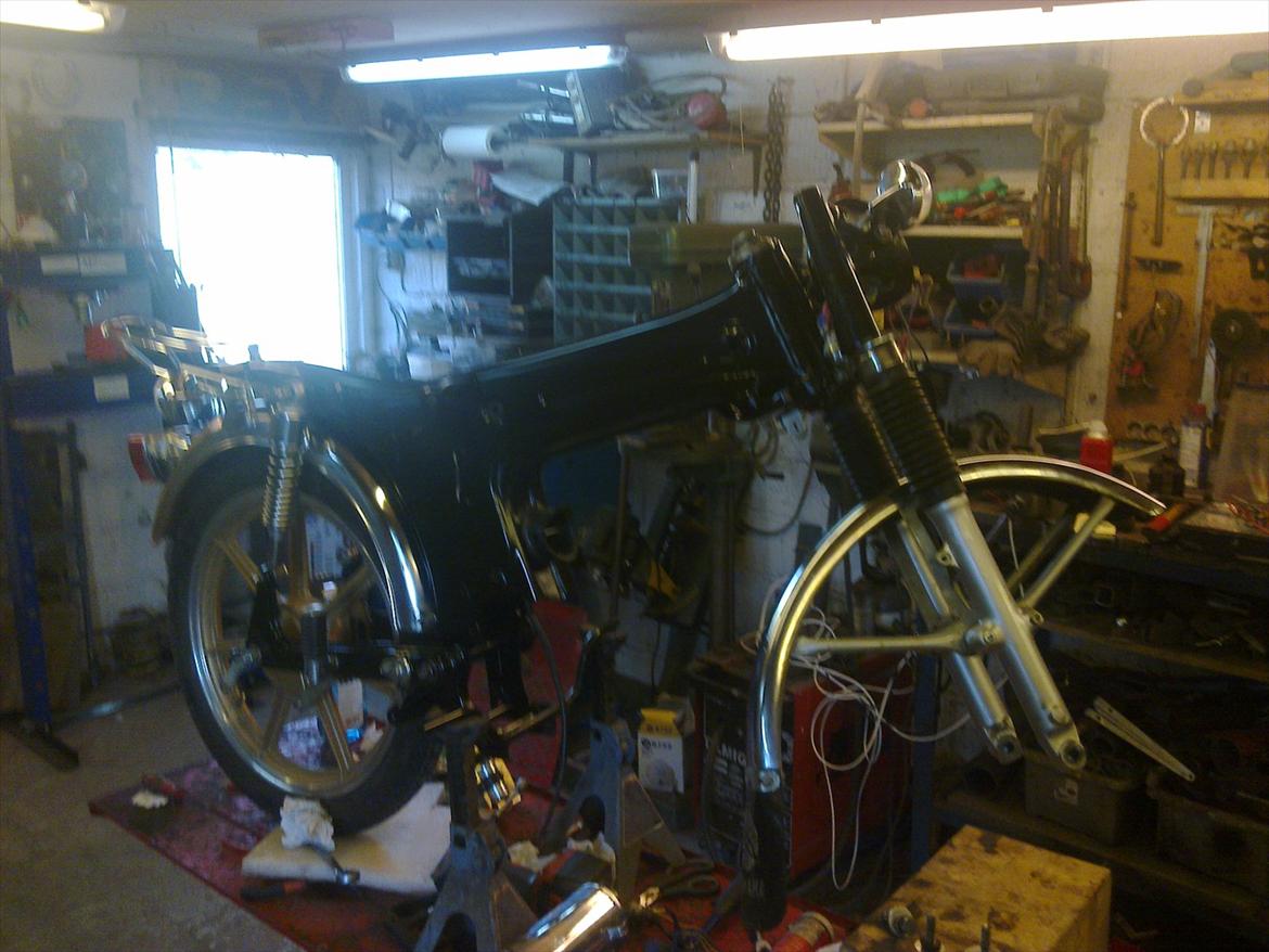 Yamaha FS1 drejeventil - nyt billede.under opbygning billede 11