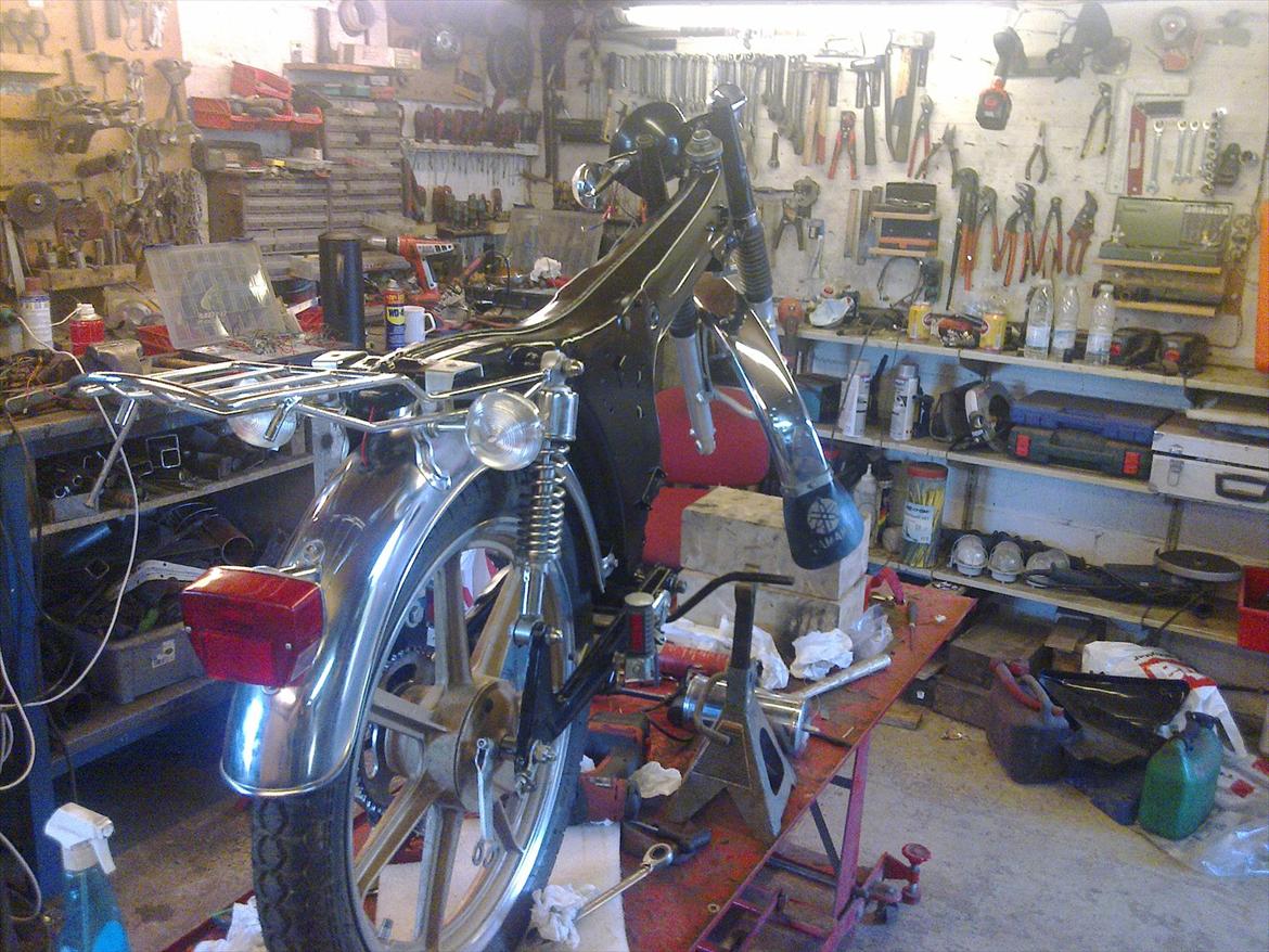 Yamaha FS1 drejeventil - nyt billede.under opbygning  billede 12