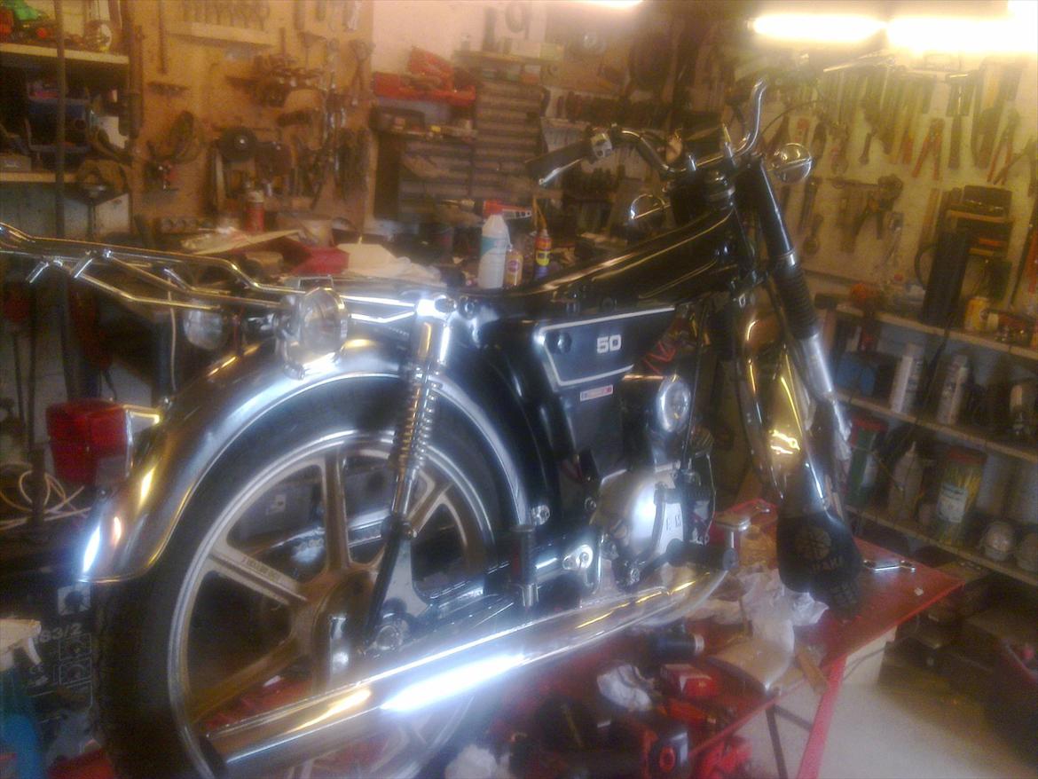 Yamaha FS1 drejeventil - nyt billede.under opbygning  billede 14