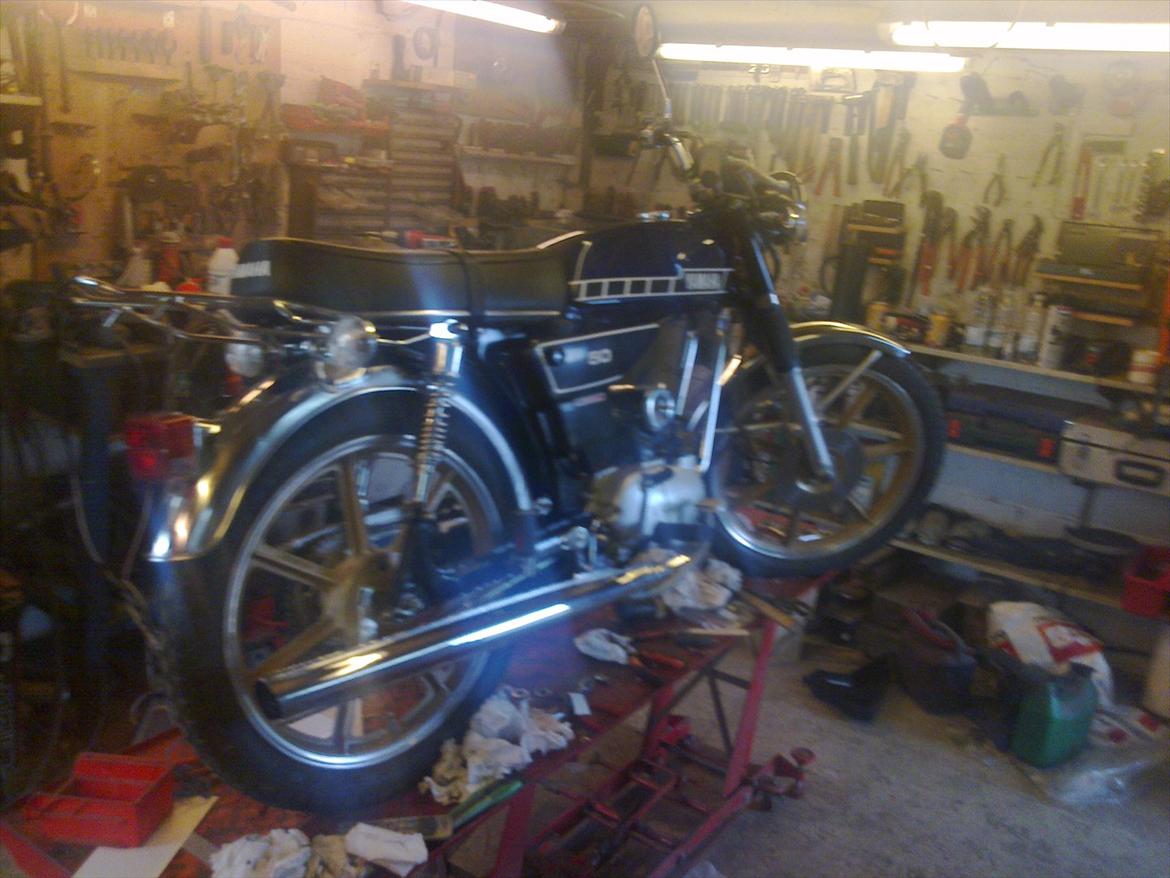 Yamaha FS1 drejeventil - nyt billede.næsten færdig billede 17