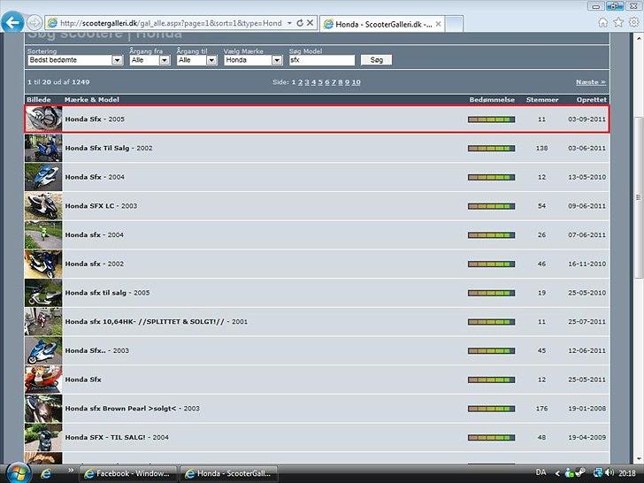 Honda Sfx billede 12