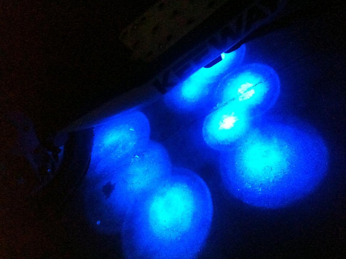 Keeway F-act TIL SALG    <blue 'n' white> - Jord-belysning :D billede 19