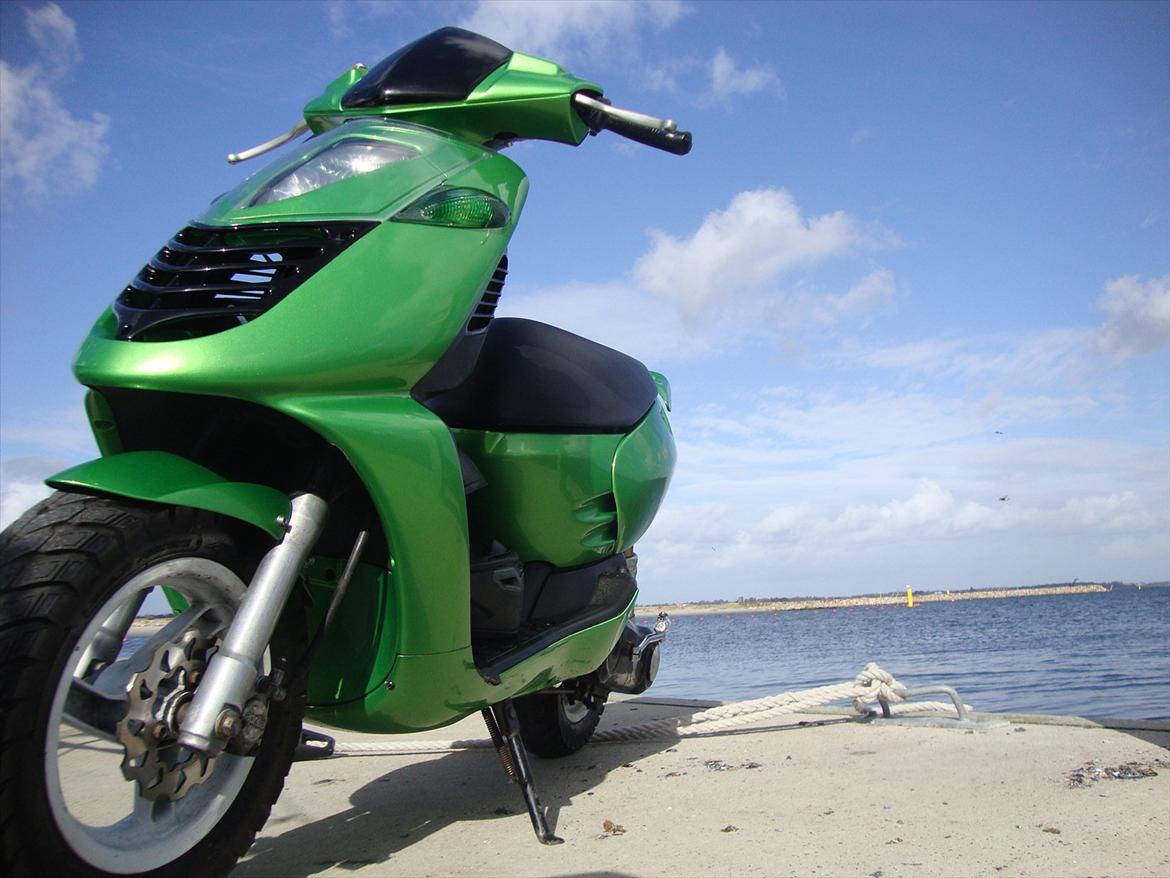 Aprilia Sonic Candy Grøn (før) billede 1