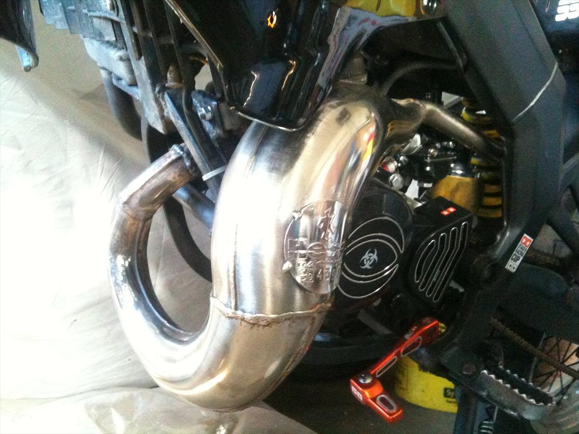 Gilera Rcr - Ny poleret udstødning. billede 13
