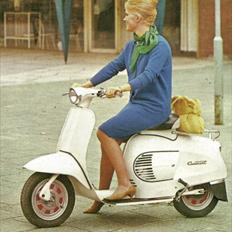 Veteraner crescent 1264 skoterett