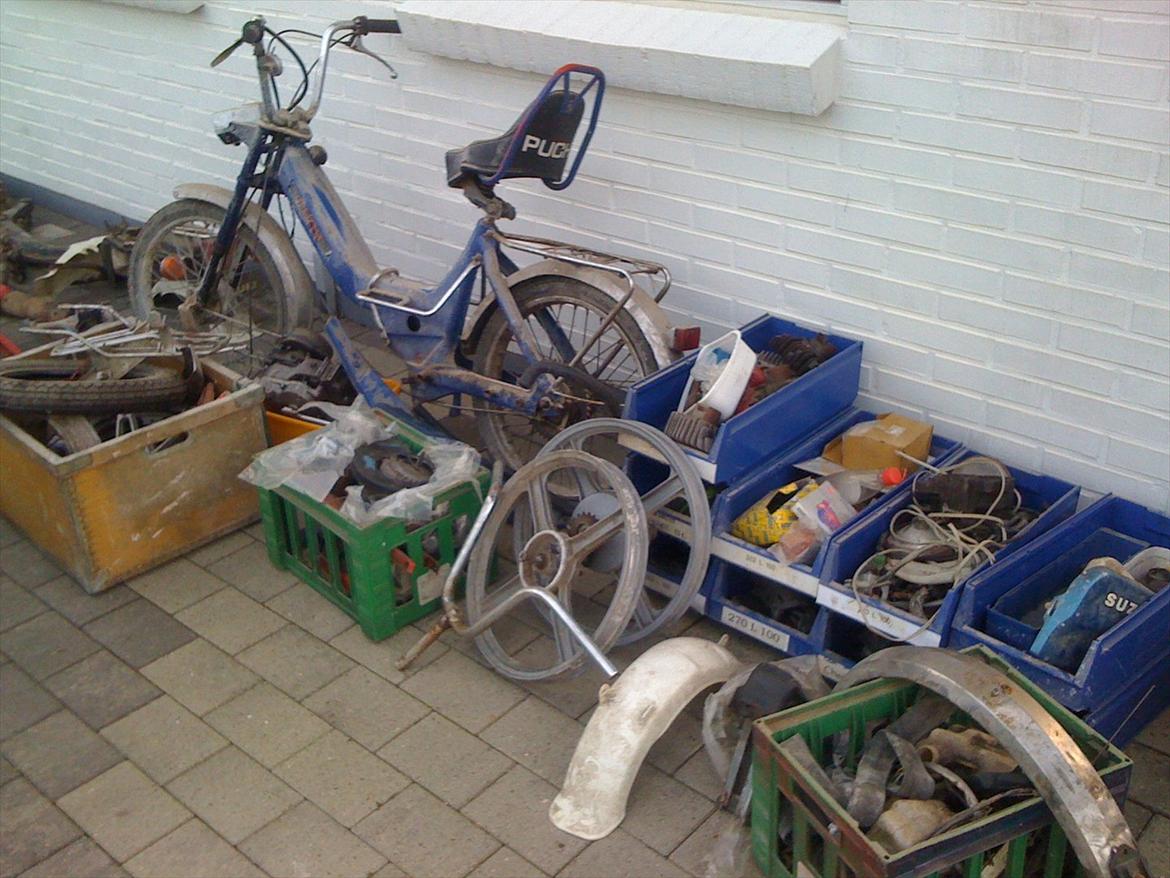 Puch maxi projekt før/efter   - som den så ud før  billede 2