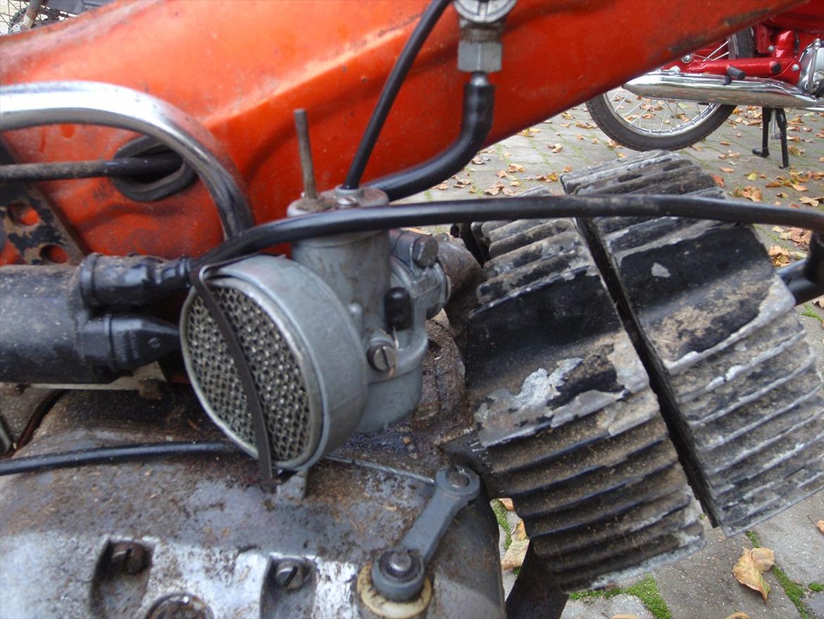 Puch Ms50 super - 17mm bing, noget der fremkalder minder, den løber også nemt speedo ud med den tunsæt. billede 2