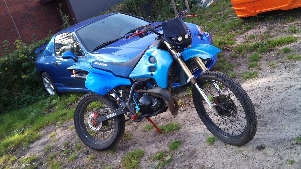 Suzuki Rmx - BlackEdition [SOLGT] - Som den stod inden jeg lakkerede den :) billede 14