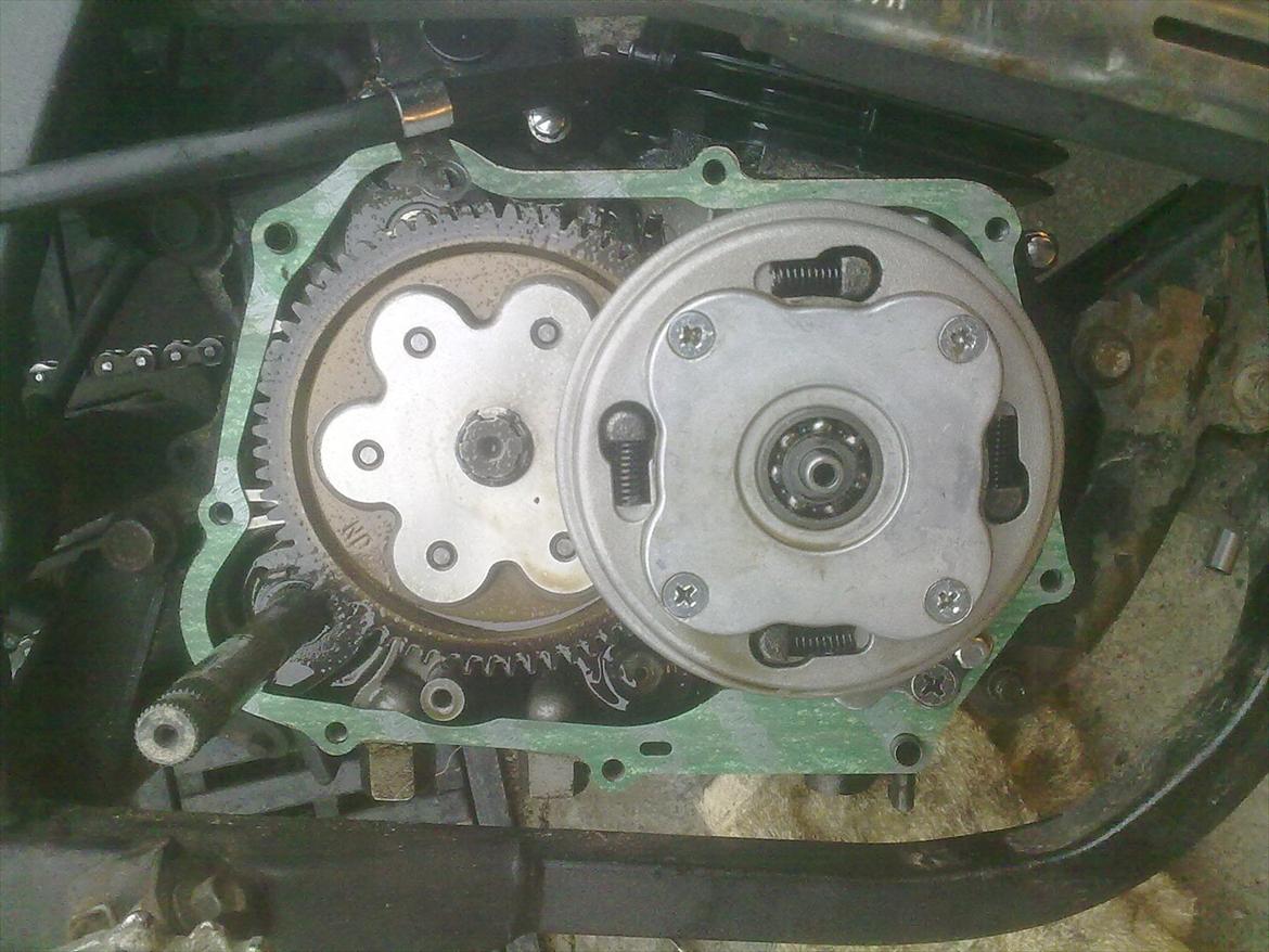 Xmotos XB-31_50cc AC ÐÐ ny renoveret motor billede 4