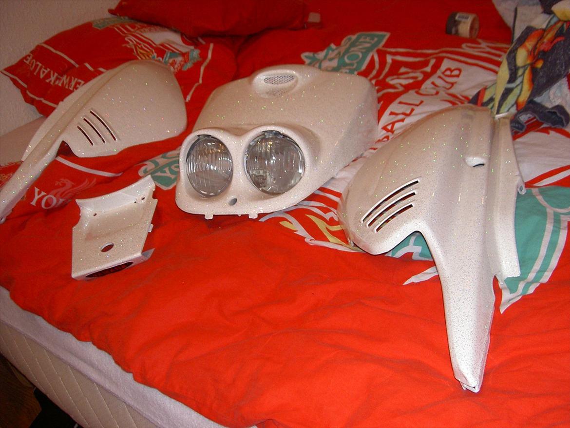 Yamaha Bws | Standard Skiftet til Jog R |  - Nylakeret skjolde billede 3