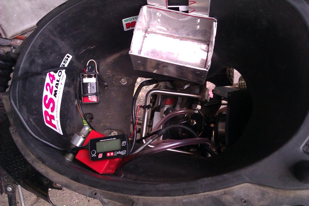 Aprilia sonic R-Setup Racing lc. byttet til jog og hot. billede 12