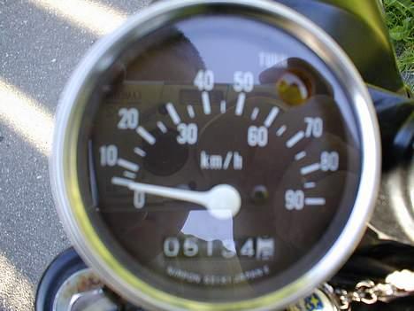 Suzuki DM-50 *solgt* - bevis på at den kun har kørt omkring de 5000km, og så kører den jo hurtigt, 40 ned ad bakke :) billede 8