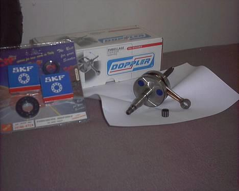 Aprilia Sonic  Til Salg ! - Ny Krumtap og Nye Lejer: Doppler Endurrence 10ø og SKF C4 Kulfiber lejer   ¤ 12-06-05 ¤ billede 6