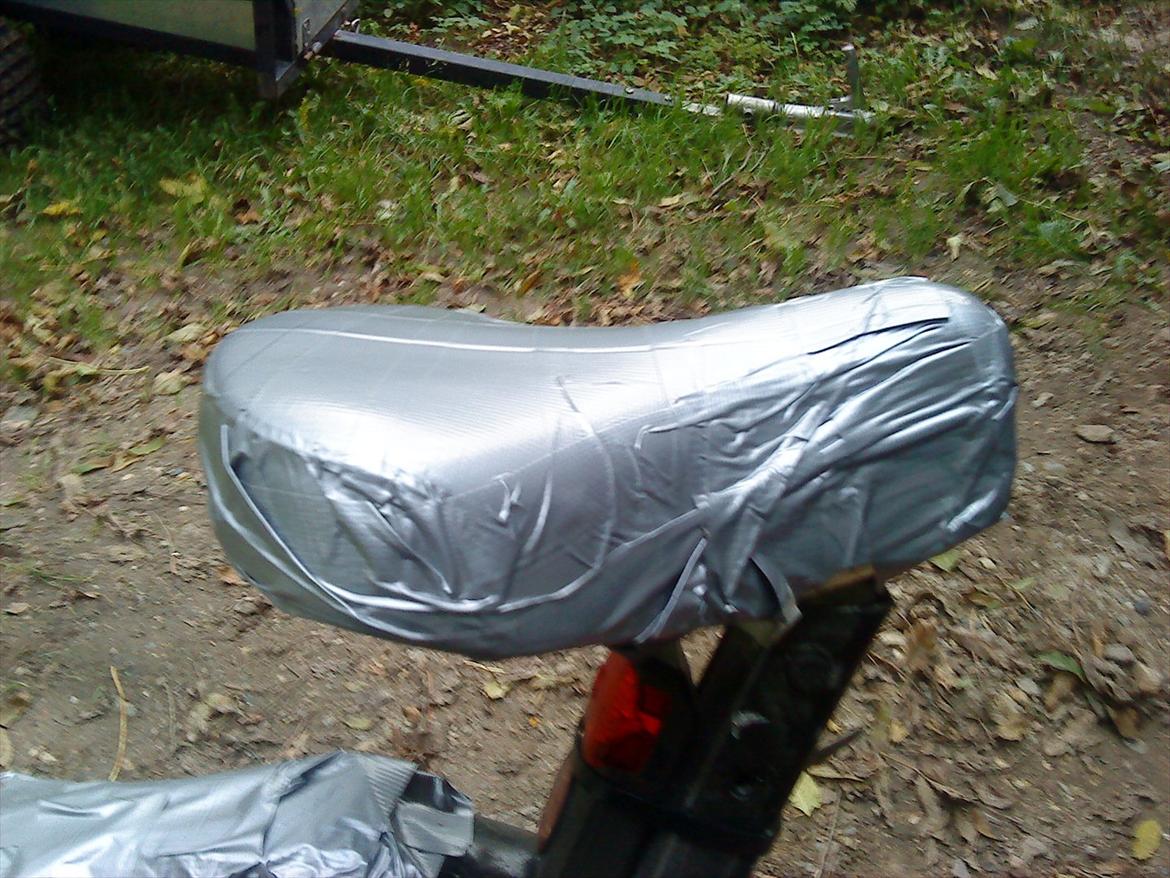 Vespa Ciao Pasta Negra AC ND - Hjemmelavet sædebetræk... af gaffa billede 15