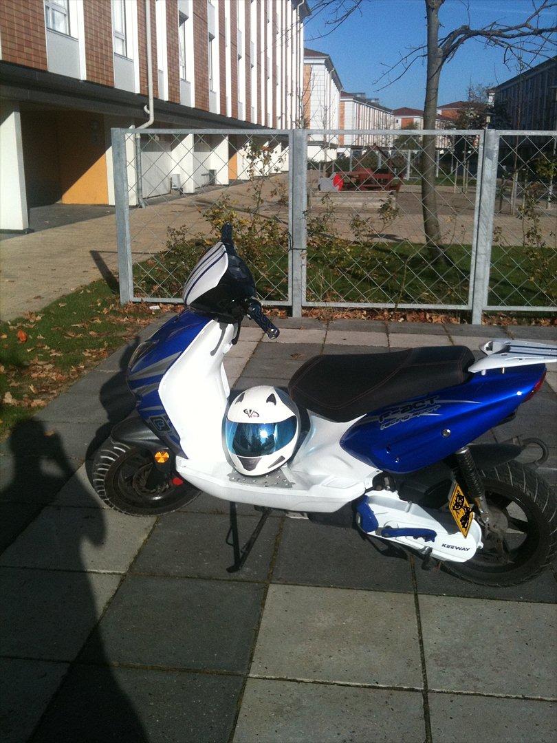 Keeway F-act TIL SALG    <blue 'n' white> billede 10