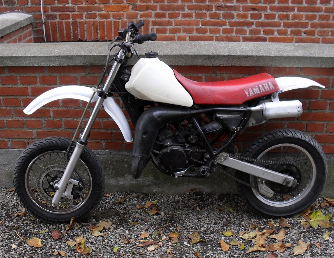 Yamaha yz80 (lav) super motard billede 4