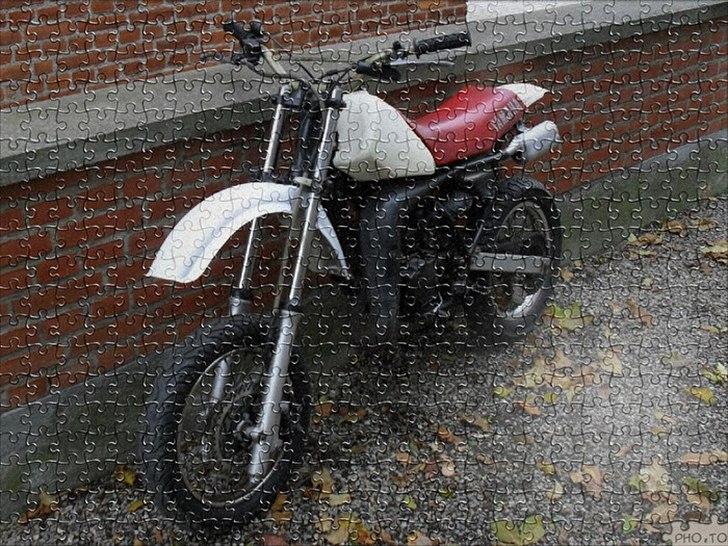 Yamaha yz80 (lav) super motard billede 1