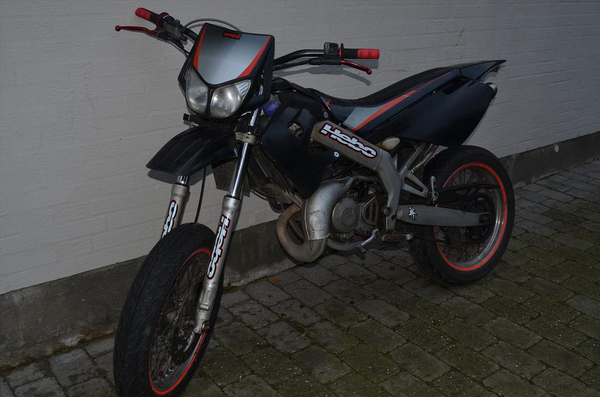 Derbi Senda SM Xtreme kom med et godt bud, jeg er intere billede 5