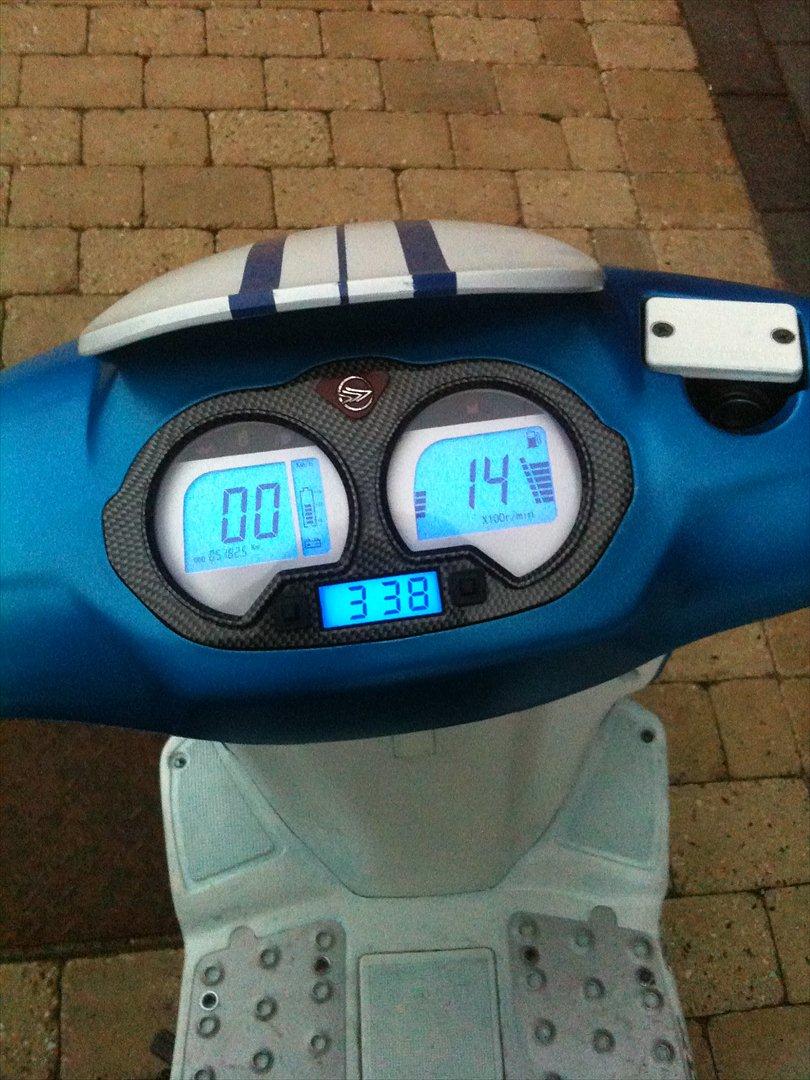 Keeway F-act TIL SALG    <blue 'n' white> billede 4