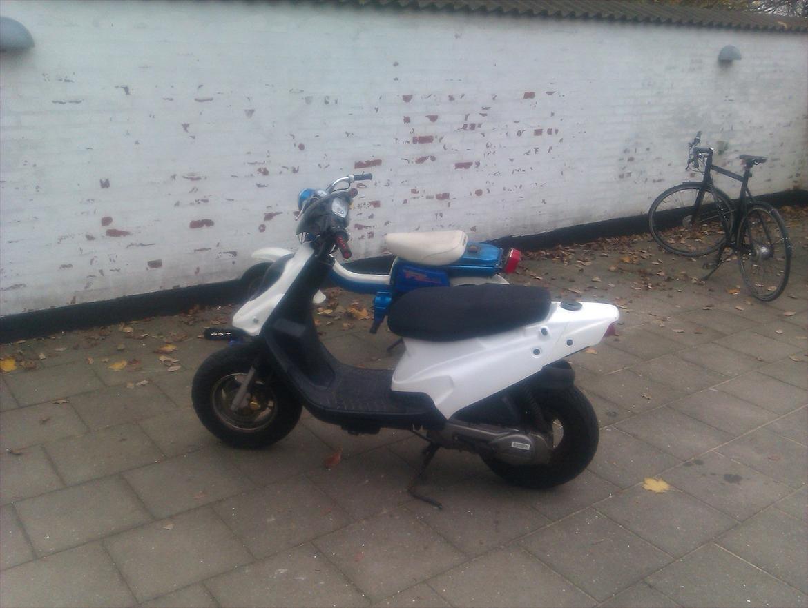 PGO Hot50 AC - SD - Med standard styr, taget hos Mads sammen med Sunes FZ :). billede 5