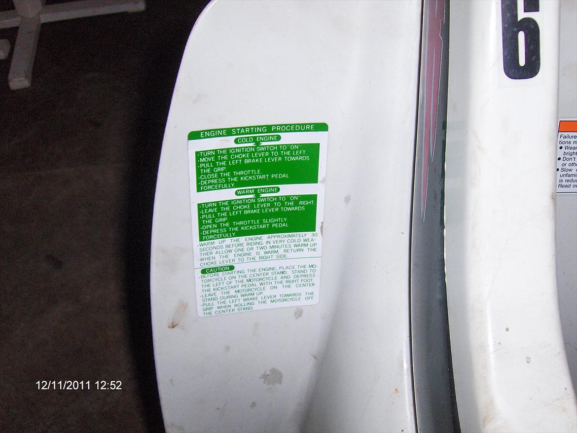 Suzuki FZ 50 billede 8