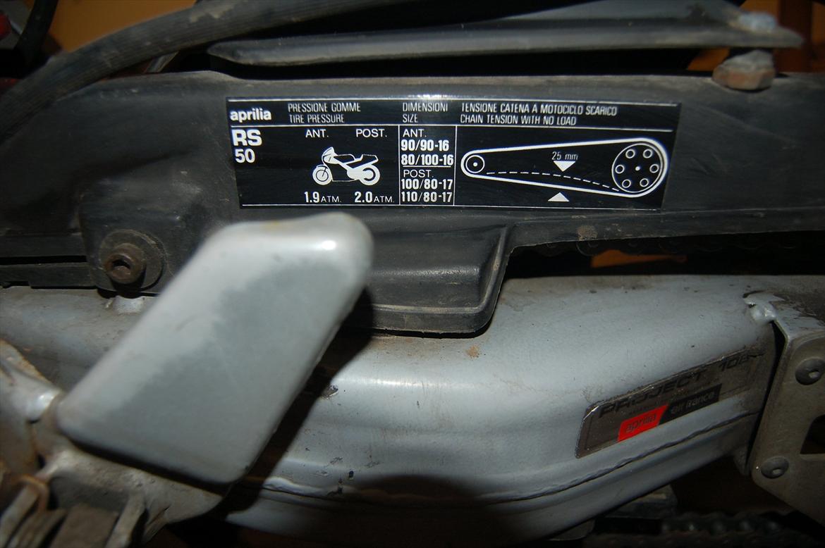 Aprilia rs50 billede 17