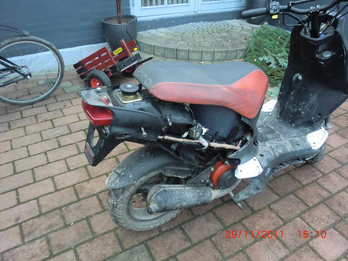 PGO pmx sport  - sådan får man sin knallert tilbage efter den ar været stjålet  billede 14