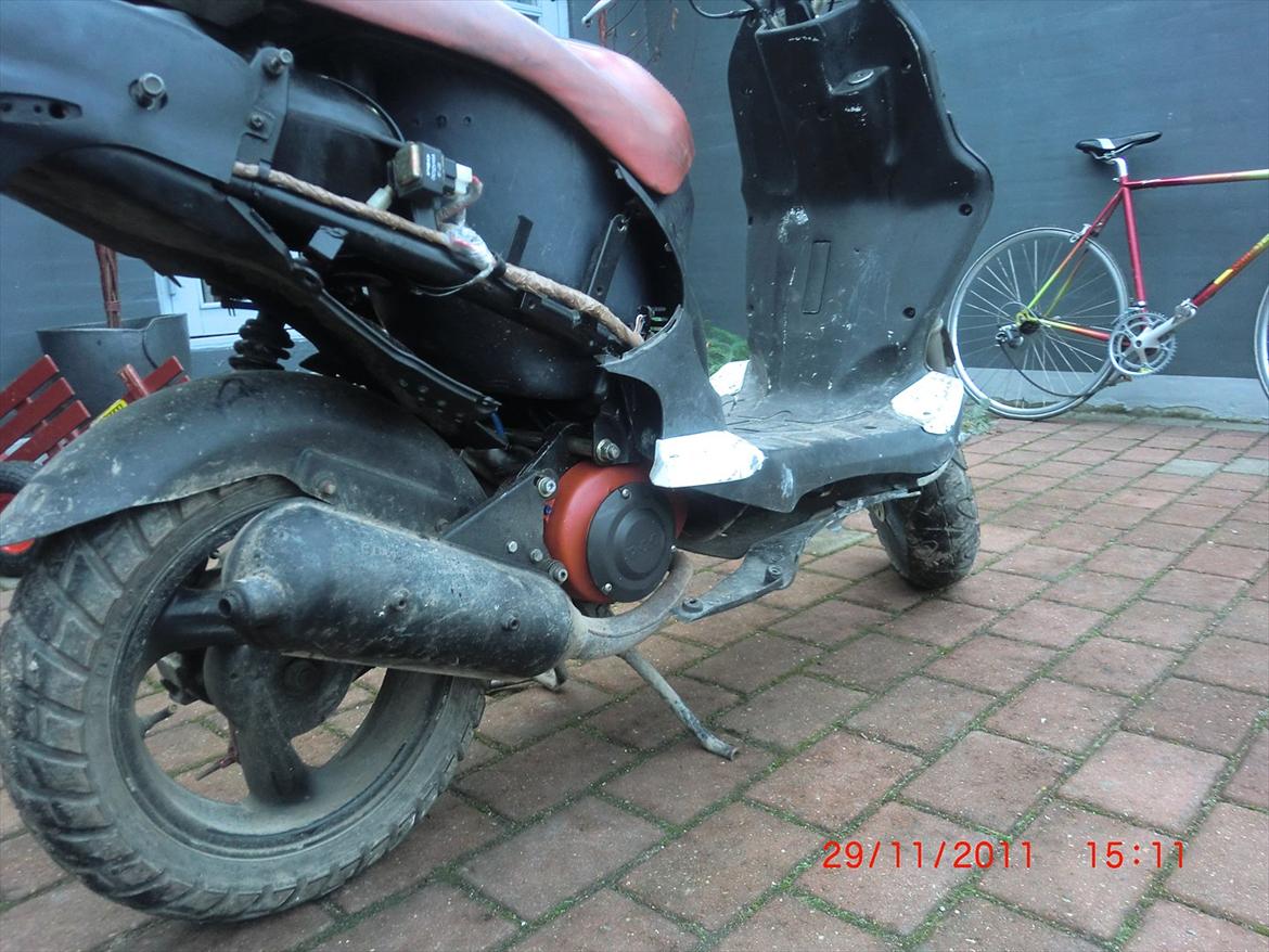 PGO pmx sport  - sådan får man sin knallert tilbage efter den ar været stjålet  billede 18