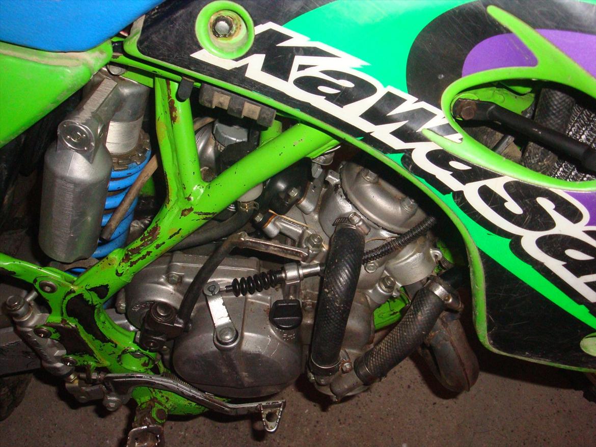 Kawasaki 85cc høj model. billede 11