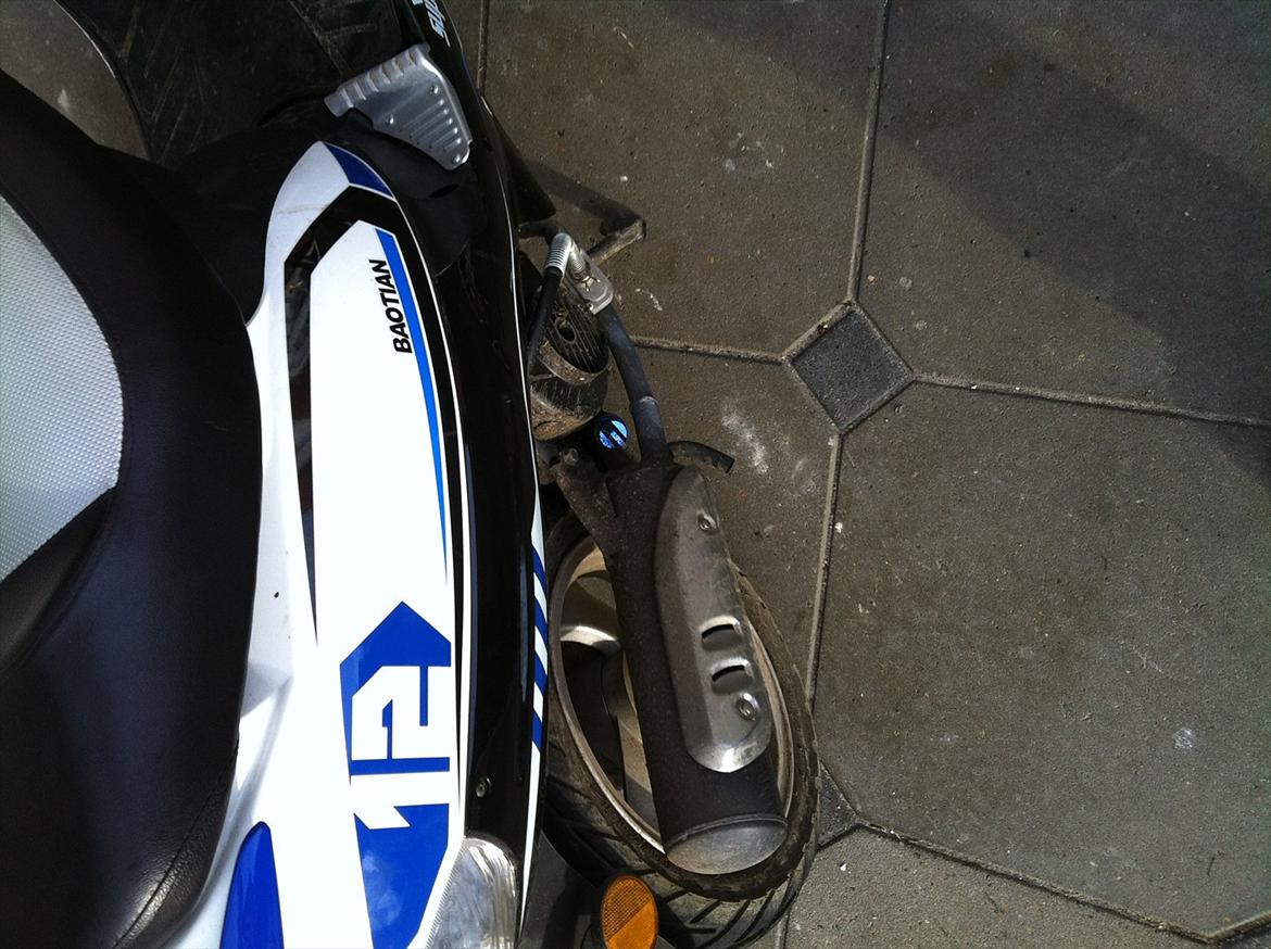 Baotian BT49QT-9 (Supermoto blue) billede 7