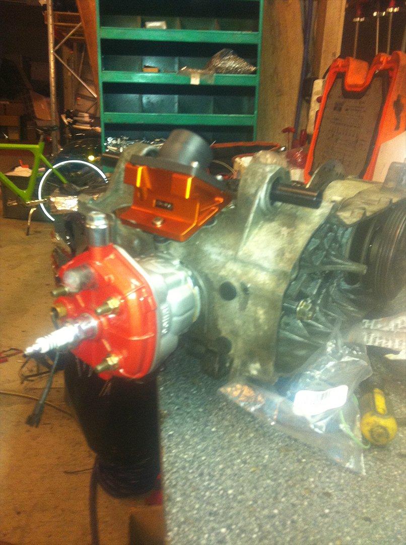 Yamaha Aerox Evo1 LC DD 19,76 HK ombygget billede 12