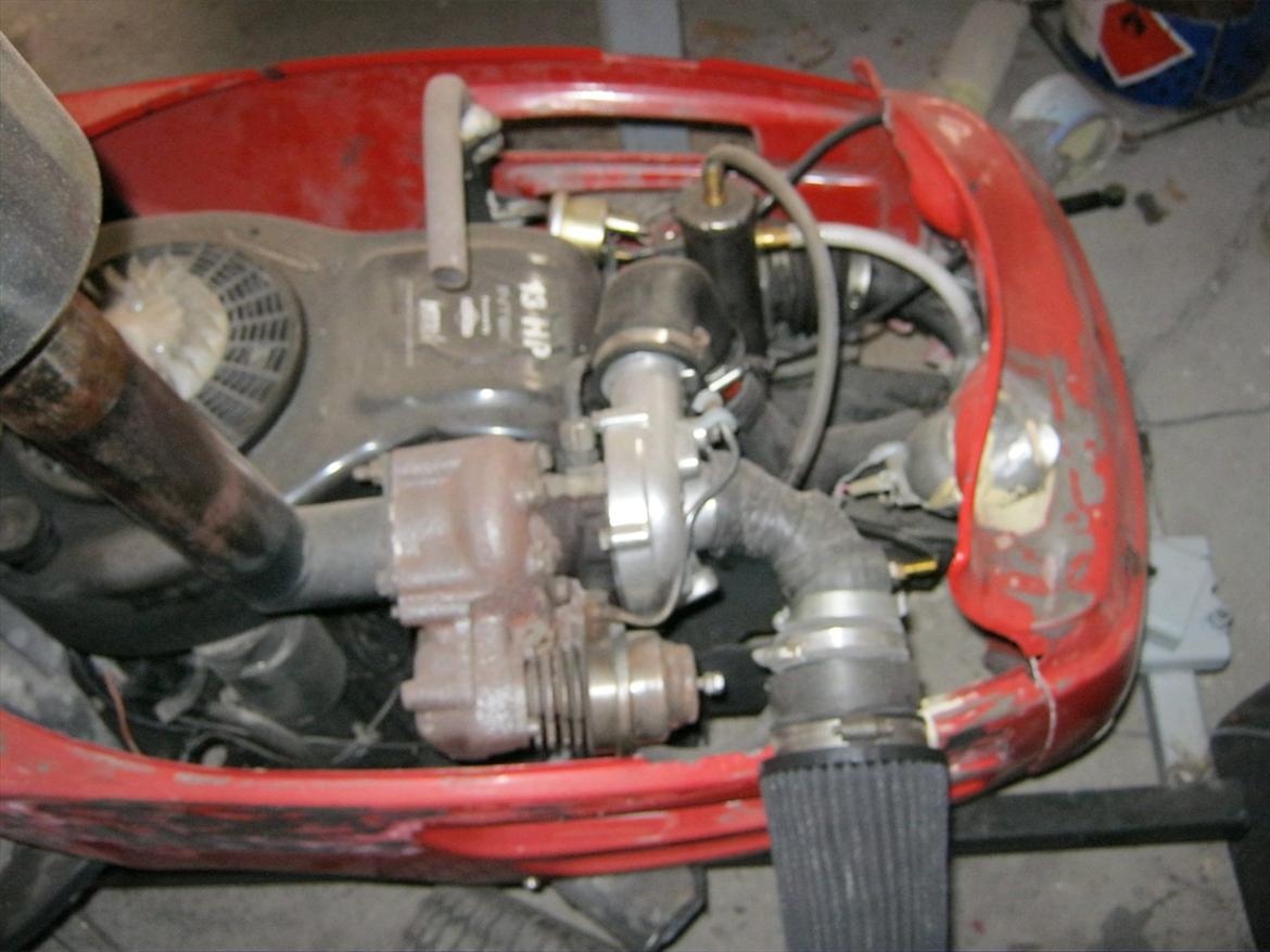 CPI popcorn - 13hk med turbo og hjemme lavet indsprøjtning billede 13